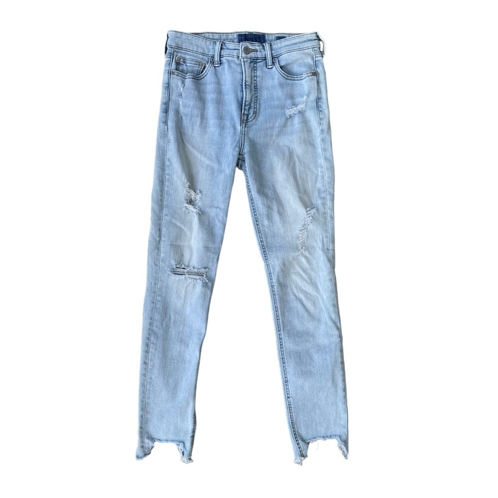 Lucky Brand Bridgette High Waist Skinny Jeans Light Wash 2/26